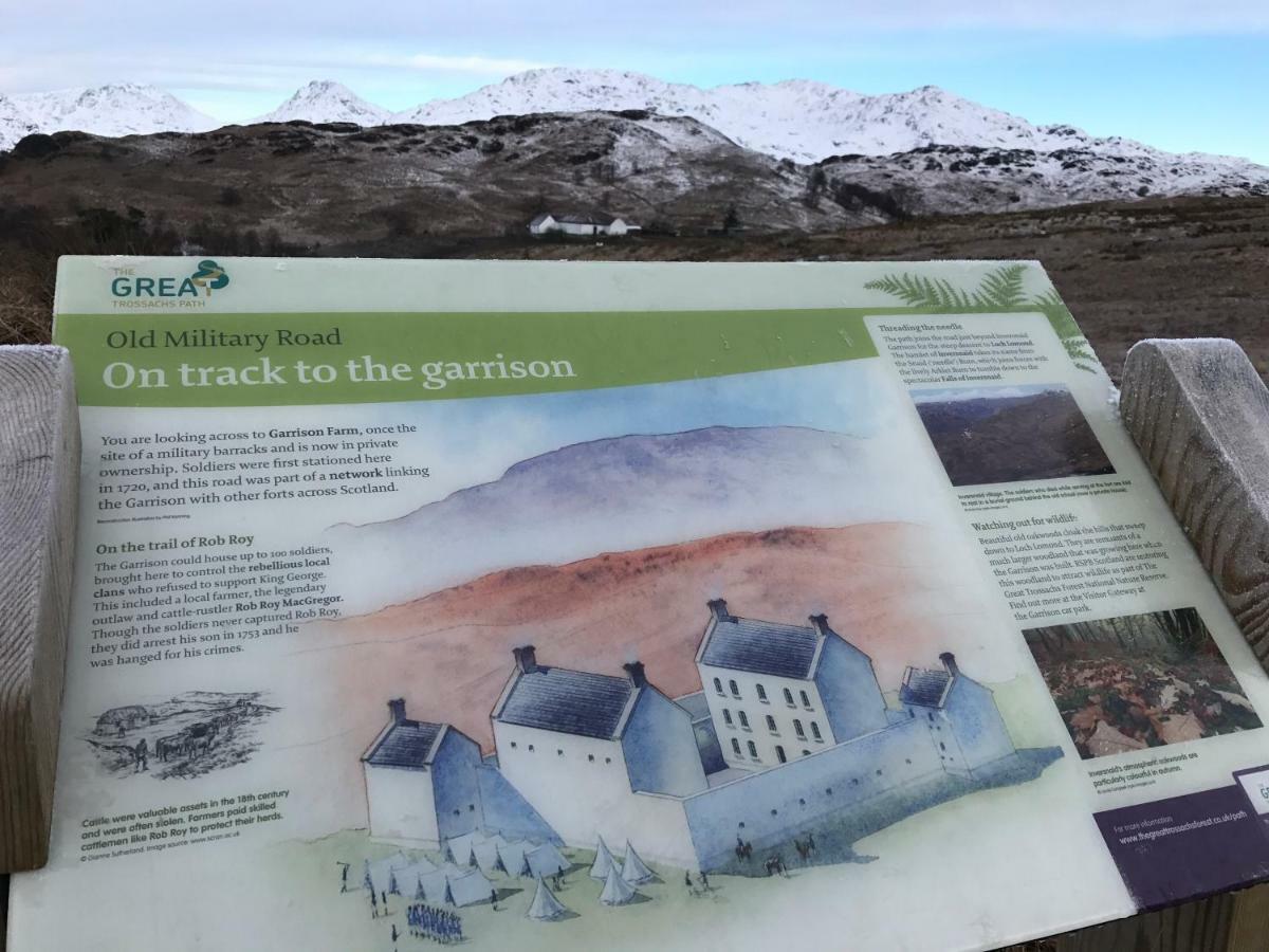 Garrison Of Inversnaid Farm With Hot Tub Bagian luar foto